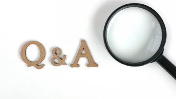 Q &A 虫眼鏡